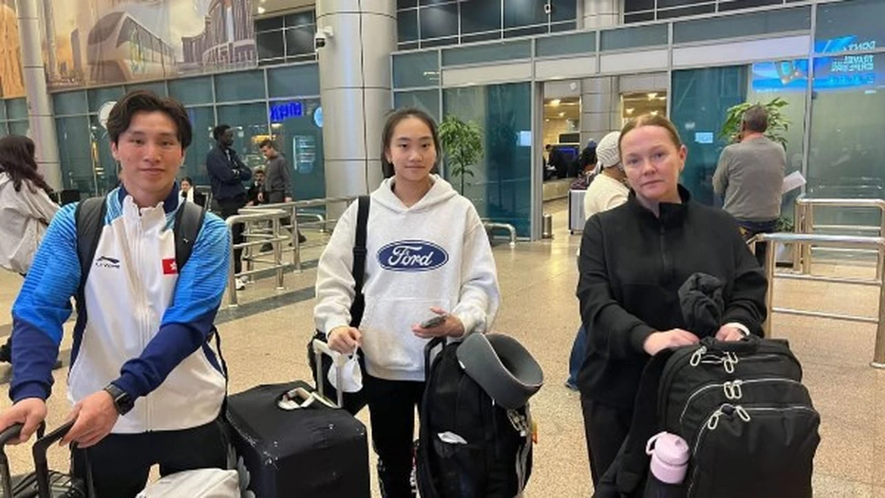 وصول الوفود والمنتخبات المشاركة في بطولة كأس العالم للجمباز الفني بالقاهرة 2026